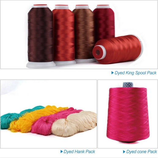 100% Polyester Embroidery Thread120d/2, 150d/2 5000y