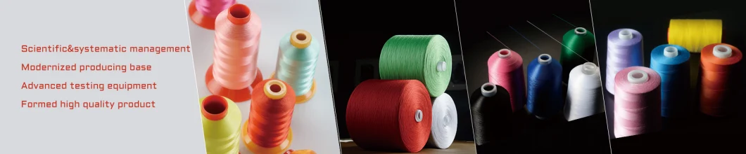 Factory Supplied (OEM/ODM Available) High Quaility 40s/2 100% Spun Polyester Sewing Thread 5000yds